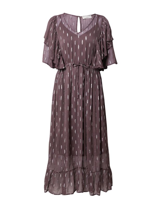 Guido Maria Kretschmer Women Guido Maria Kretschmer Women Рокля 'Charis'  кафяво / сребърно