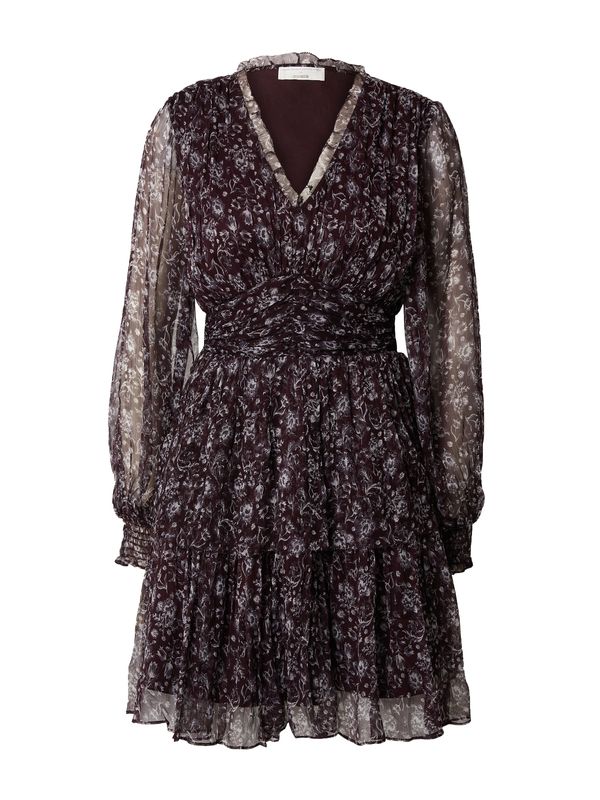 Guido Maria Kretschmer Women Guido Maria Kretschmer Women Рокля 'Maira'  сиво / черно