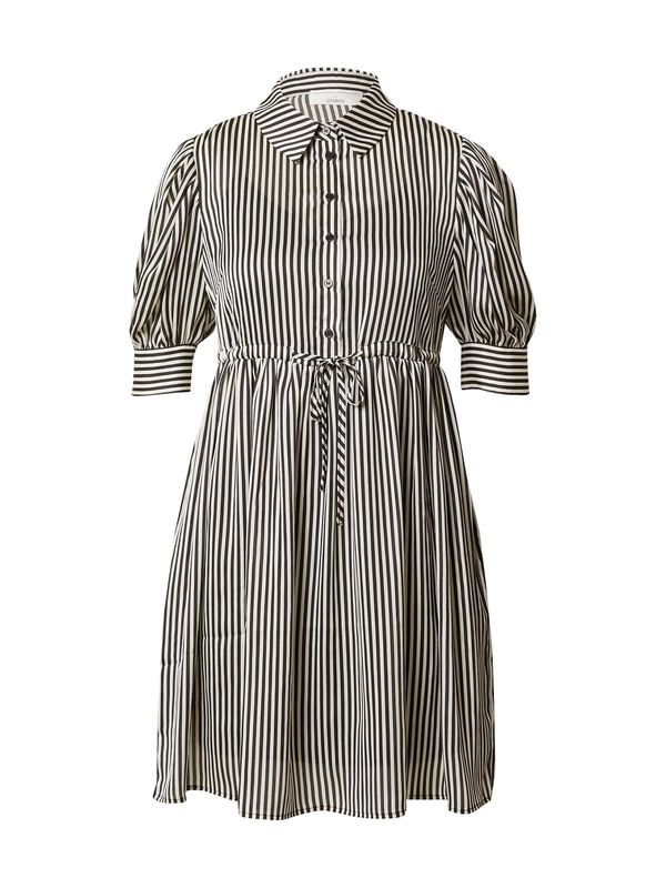 Guido Maria Kretschmer Women Guido Maria Kretschmer Women Рокля тип риза 'Nadja'  черно / бяло