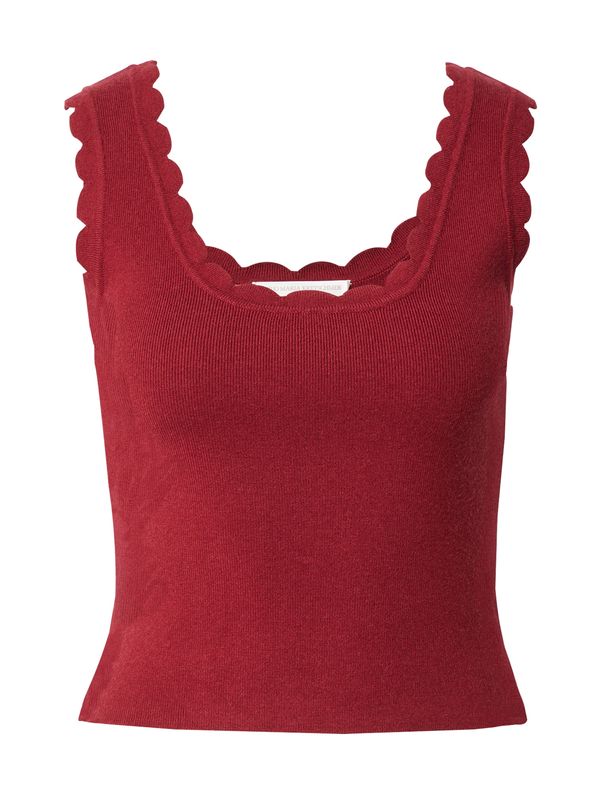 Guido Maria Kretschmer Women Guido Maria Kretschmer Women Топ 'Frederike'  тъмночервено