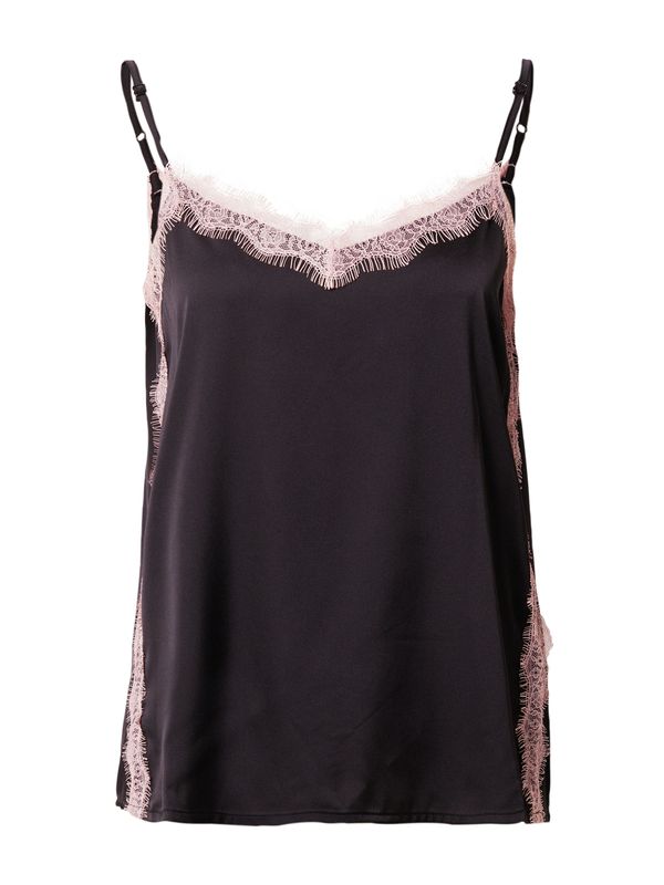 Guido Maria Kretschmer Women Guido Maria Kretschmer Women Топ 'Georgia'  бледорозово / черно