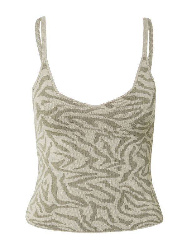 Guido Maria Kretschmer Women Guido Maria Kretschmer Women Топ 'Gigi'  сиво / мента