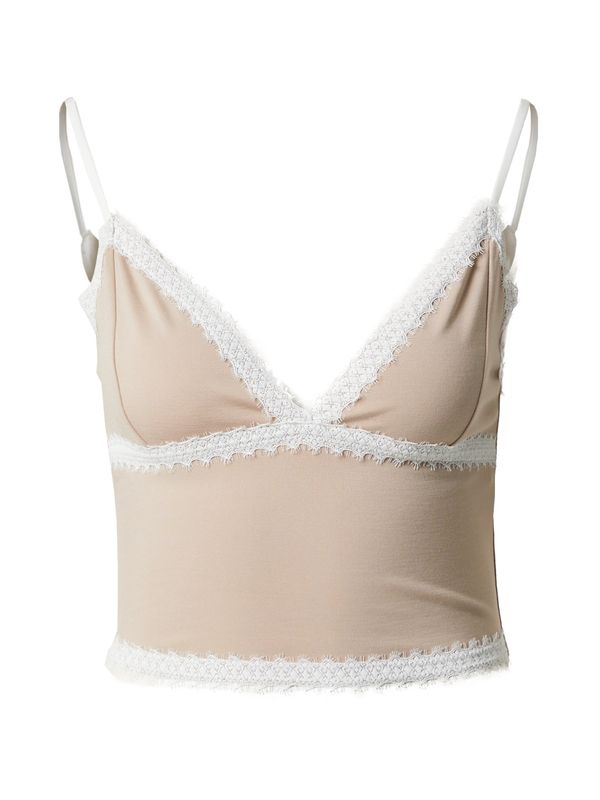 Guido Maria Kretschmer Women Guido Maria Kretschmer Women Топ 'Hilde'  пепел от рози / бяло