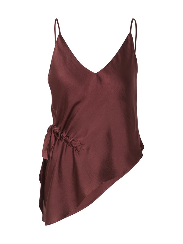 Guido Maria Kretschmer Women Guido Maria Kretschmer Women Топ 'Loana'  кафяво