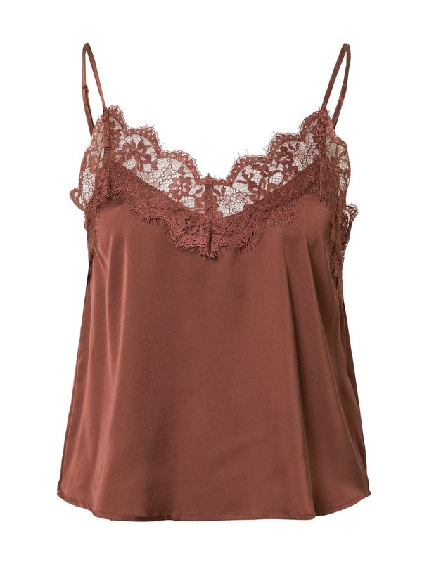 Guido Maria Kretschmer Women Guido Maria Kretschmer Women Топ 'Lynn'  кафяво