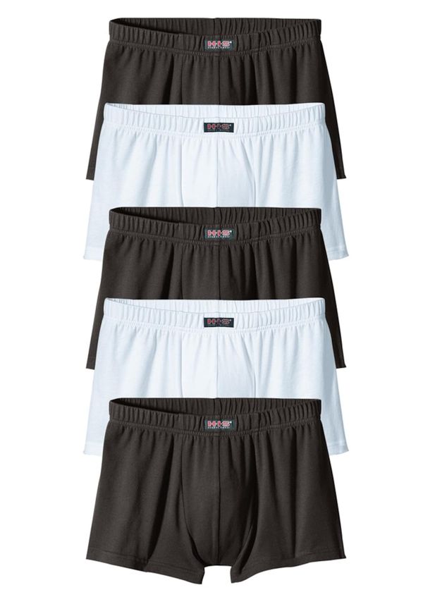 H.I.S H.I.S Боксерки  черно / бяло