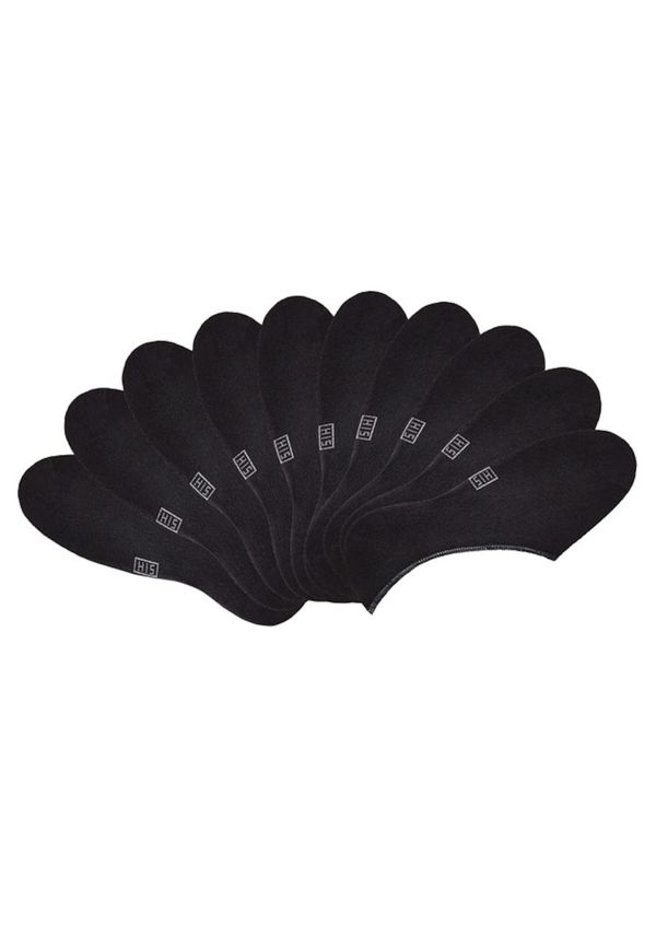 H.I.S H.I.S Дамски чорапи тип терлици  черно