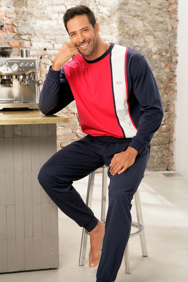 H.I.S H.I.S Дълга пижама  пъстро