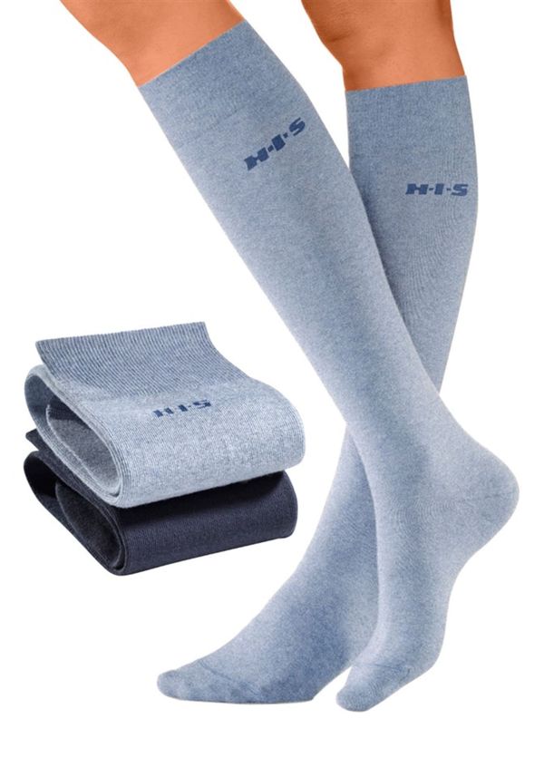 H.I.S H.I.S Къси чорапи  синьо / тъмносиньо / сиво / антрацитно черно