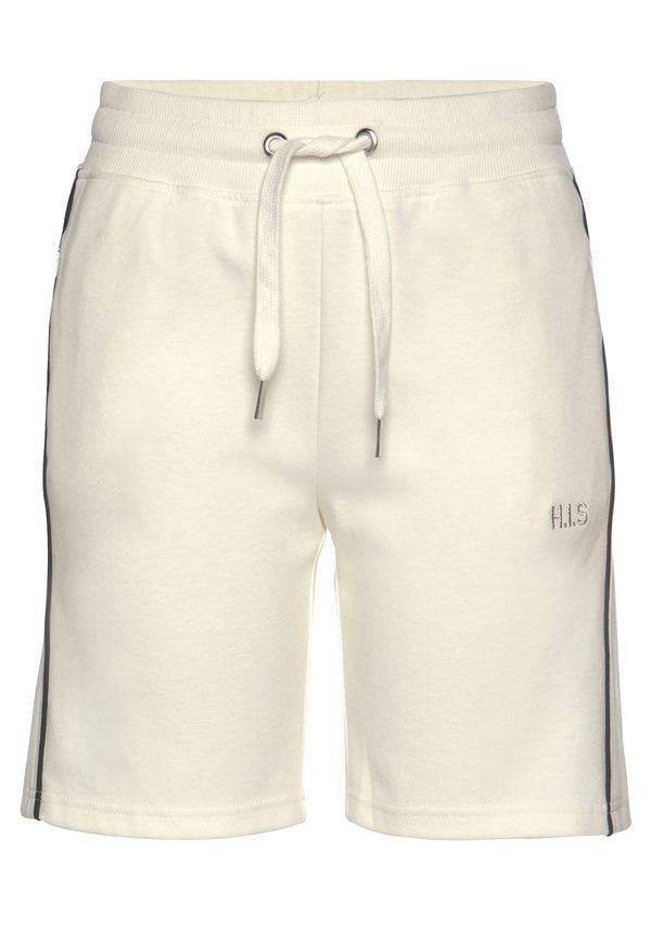 H.I.S H.I.S Панталон  екрю / морскосиньо