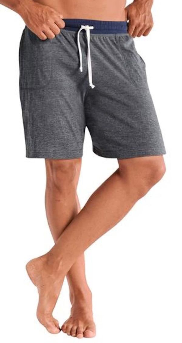 H.I.S H.I.S Панталон пижама  синьо меланж