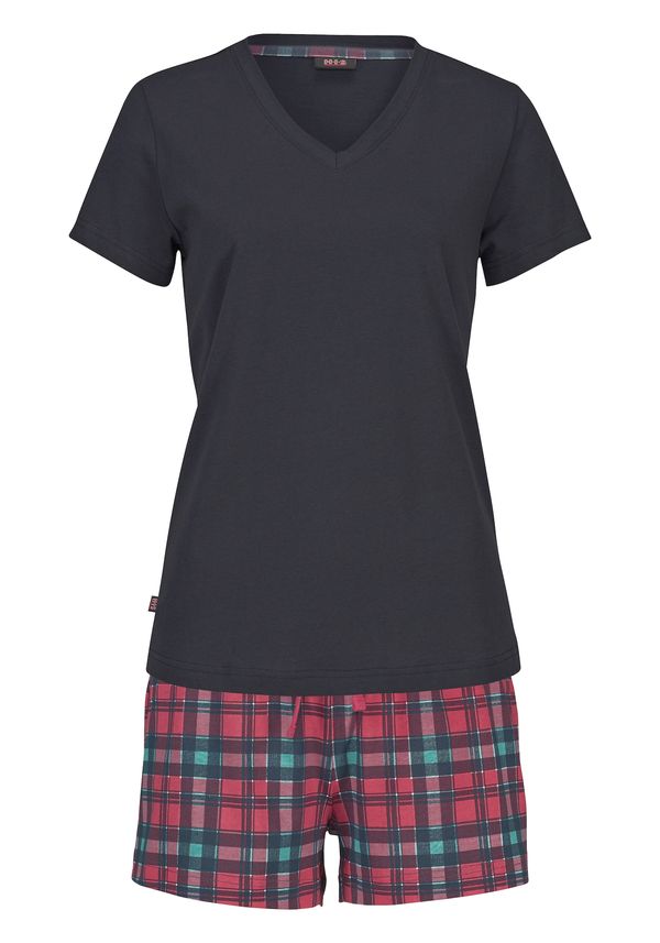 H.I.S H.I.S Шорти  нейви синьо / розово