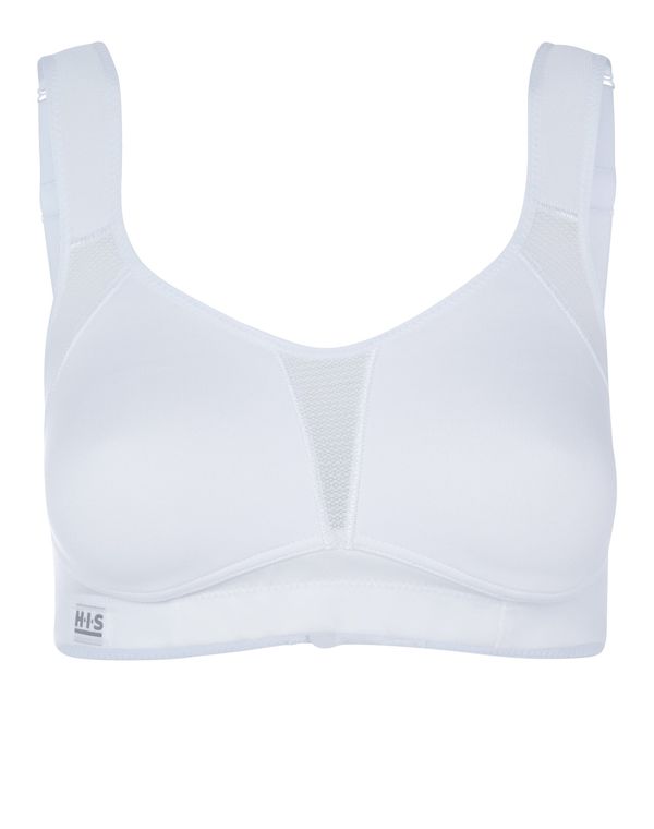 H.I.S H.I.S Спортен сутиен  бяло