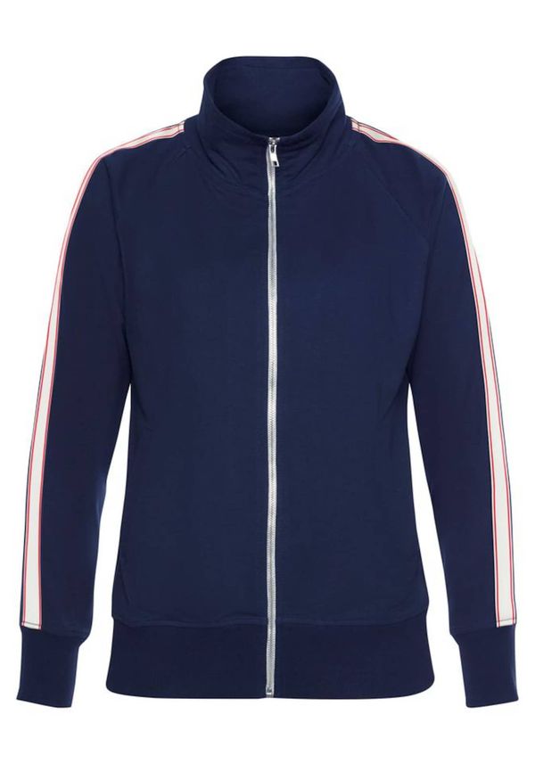 H.I.S H.I.S Суичъри с качулка  морскосиньо / червена боровинка / естествено бяло