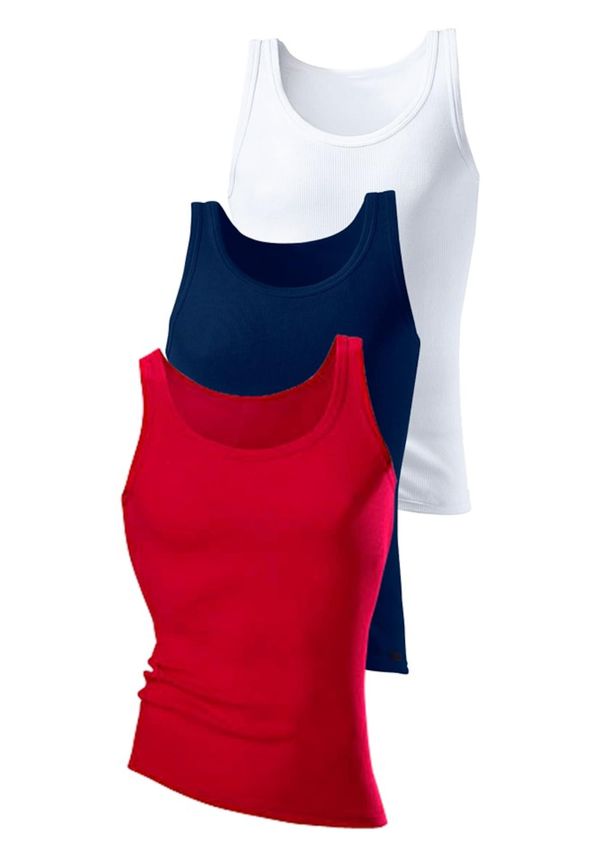 H.I.S H.I.S Тениска  тъмносиньо / червено / бяло