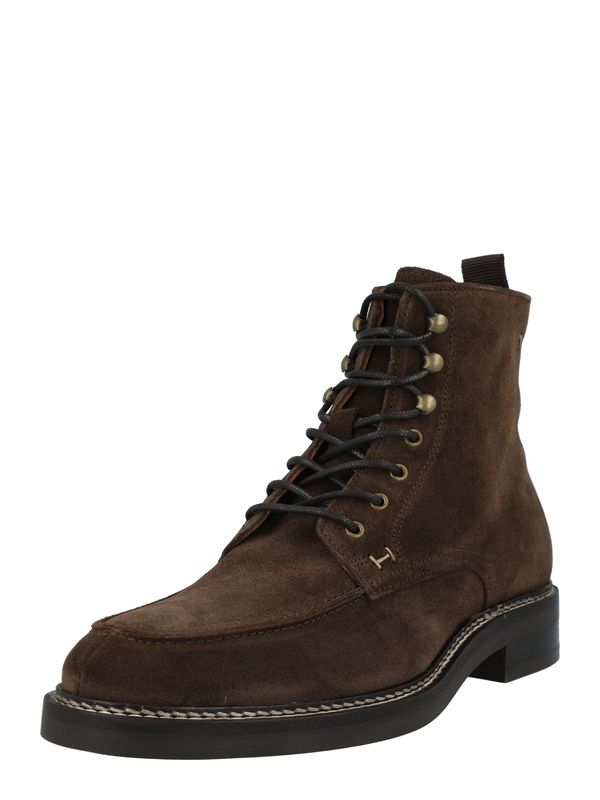 Hackett London Hackett London Боти с връзки  шоколад