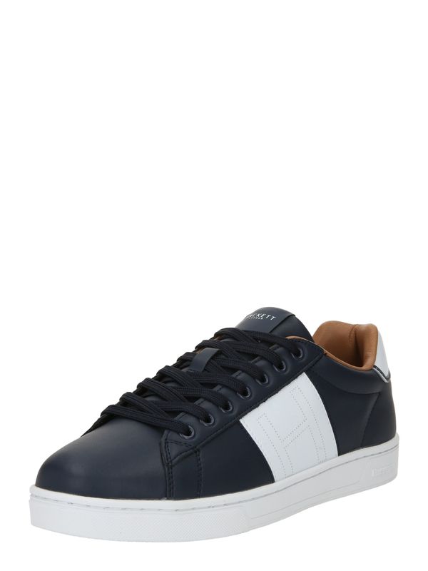 Hackett London Hackett London Ниски маратонки 'HARPER'  нейви синьо / бяло