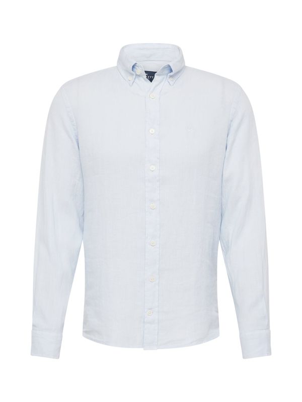 Hackett London Hackett London Риза  пастелно синьо