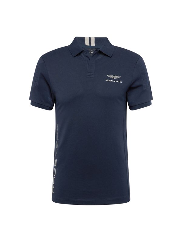 Hackett London Hackett London Тениска 'AMR'  нейви синьо / мръсно бяло