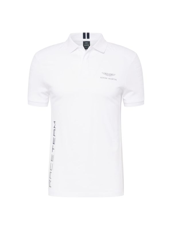 Hackett London Hackett London Тениска 'AMR'  сиво / светлосиво / петрол / бяло