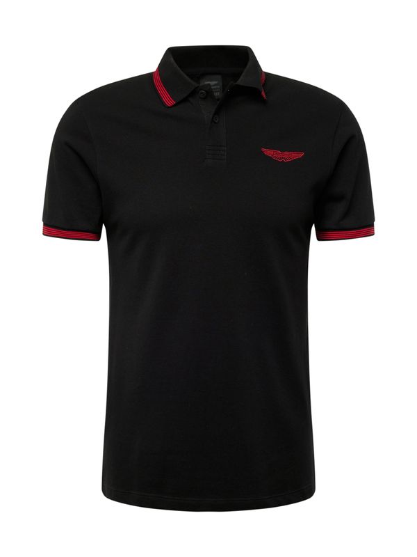 Hackett London Hackett London Тениска 'AMR TIP'  червено / черно