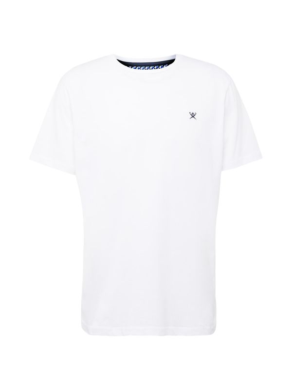 Hackett London Hackett London Тениска  нейви синьо / бяло