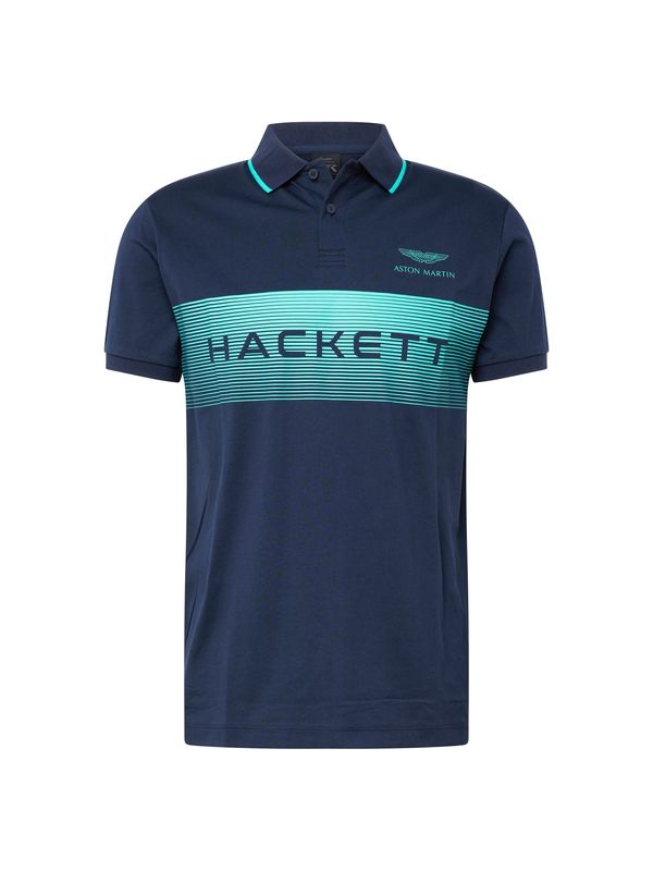 Hackett London Hackett London Тениска  нейви синьо / тюркоазен
