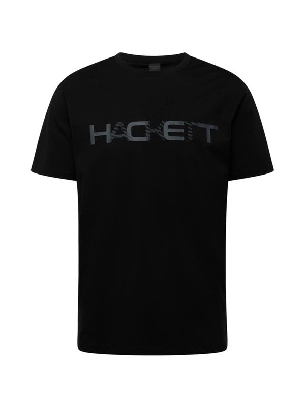 Hackett London Hackett London Тениска  тъмносиво / черно