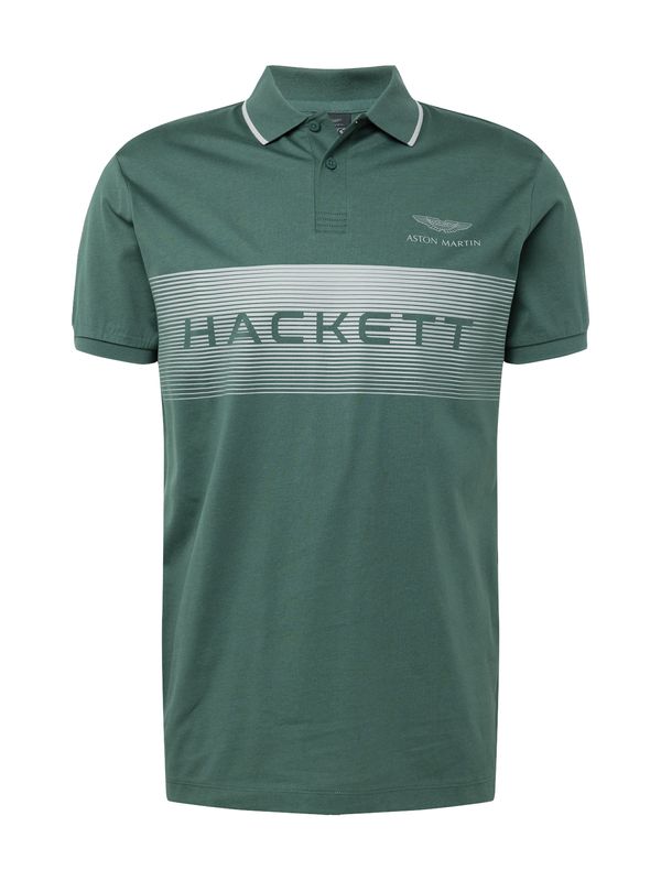 Hackett London Hackett London Тениска  зелено / бяло