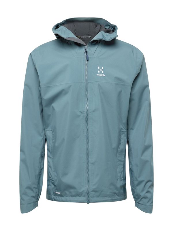 Haglöfs Haglöfs Яке Outdoor 'Korp Proof'  циан / бяло