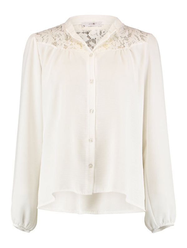 Hailys Hailys Блуза 'Ella'  мръсно бяло