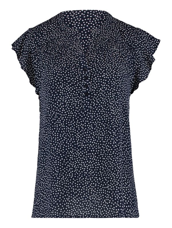 Hailys Hailys Блуза 'Ja44mie'  нейви синьо / мръсно бяло