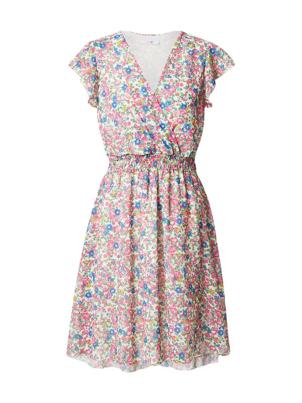 Hailys Hailys Лятна рокля 'Serena'  синьо / жълто / розово / мръсно бяло
