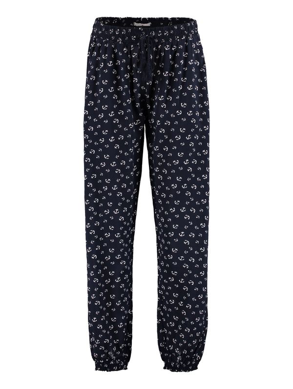 Hailys Hailys Панталон 'Ro44xy'  нейви синьо / бяло