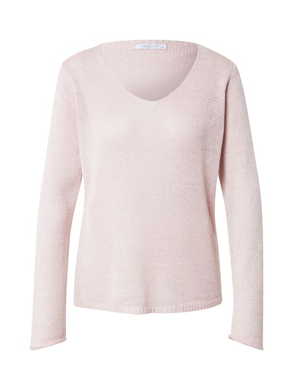 Hailys Hailys Пуловер 'Mara'  пастелно розово