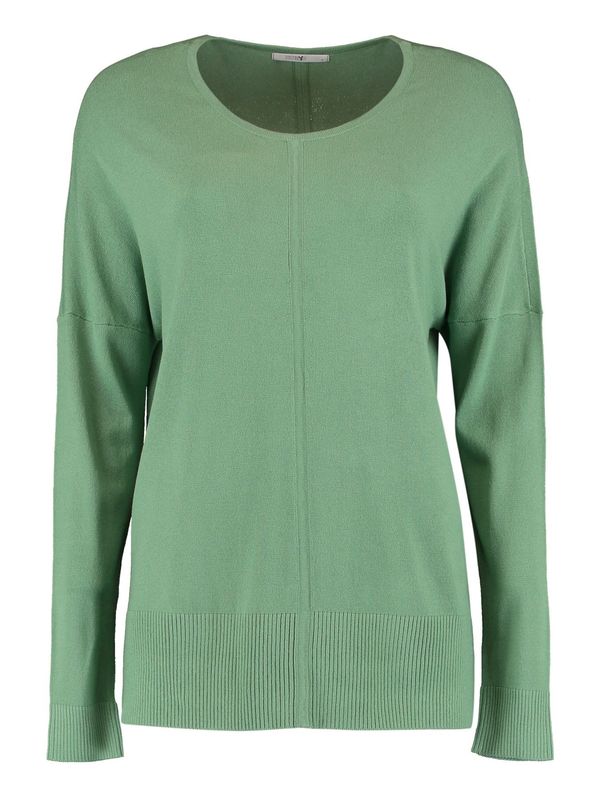 Hailys Hailys Пуловер 'Ya44mila'  зелено