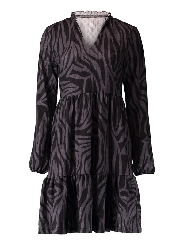 Hailys Hailys Рокля 'Alba'  патладжан / черно