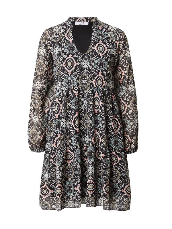 Hailys Hailys Рокля 'Gi44l'  синьо / розово / черно / бяло