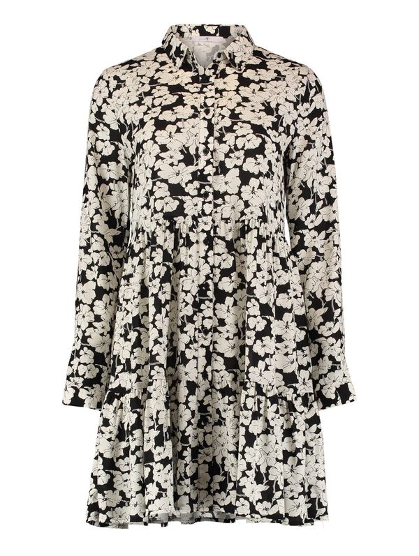 Hailys Hailys Рокля тип риза 'Larissa'  бежово / черно