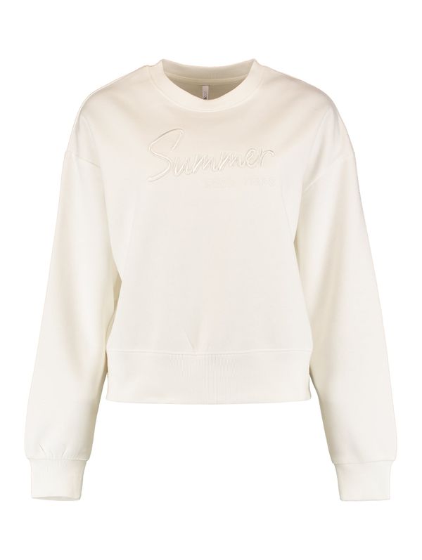 Hailys Hailys Суичър 'Su44nny'  мръсно бяло