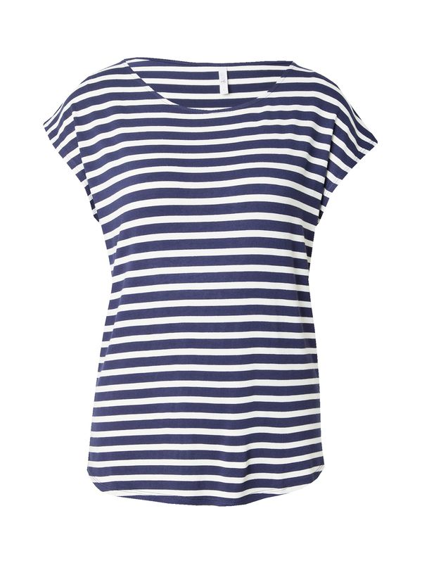 Hailys Hailys Тениска 'Em44ma'  нейви синьо / бяло