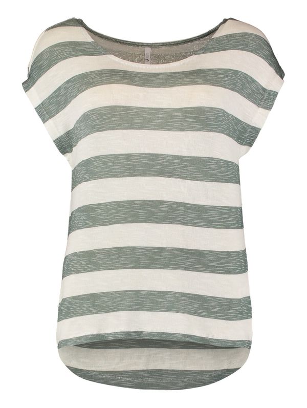 Hailys Hailys Тениска 'Ja44na'  опушено синьо / естествено бяло