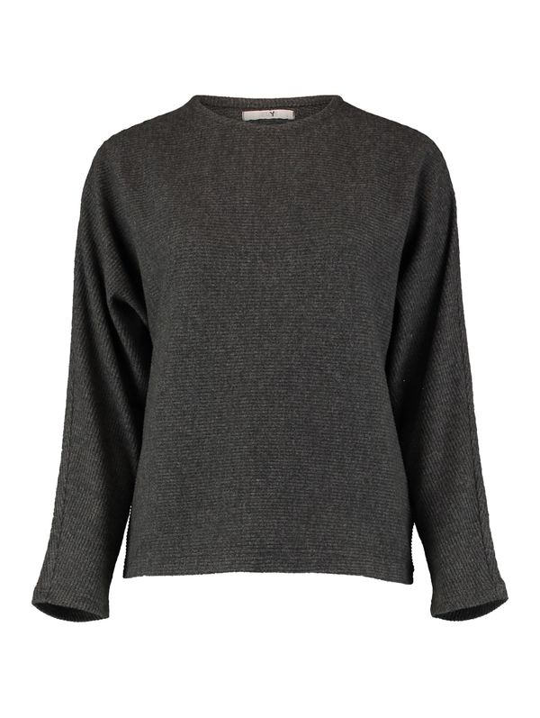 Hailys Hailys Тениска 'Maira'  тъмносиво