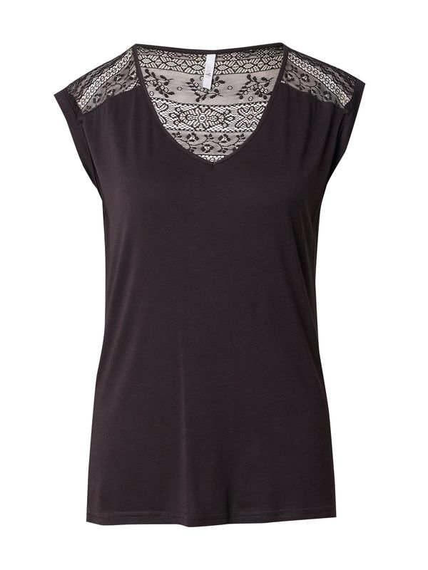 Hailys Hailys Тениска 'Zo44ela'  черно