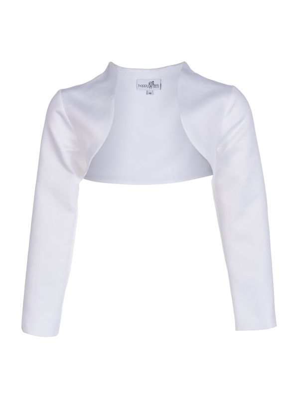 happy girls happy girls Плетена жилетка  бяло