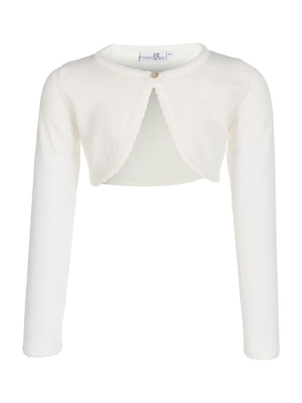 happy girls happy girls Плетена жилетка  бяло