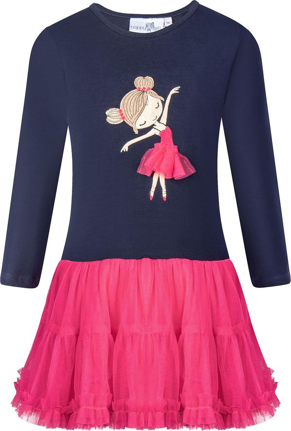 happy girls happy girls Рокля  бежово / синьо / розово