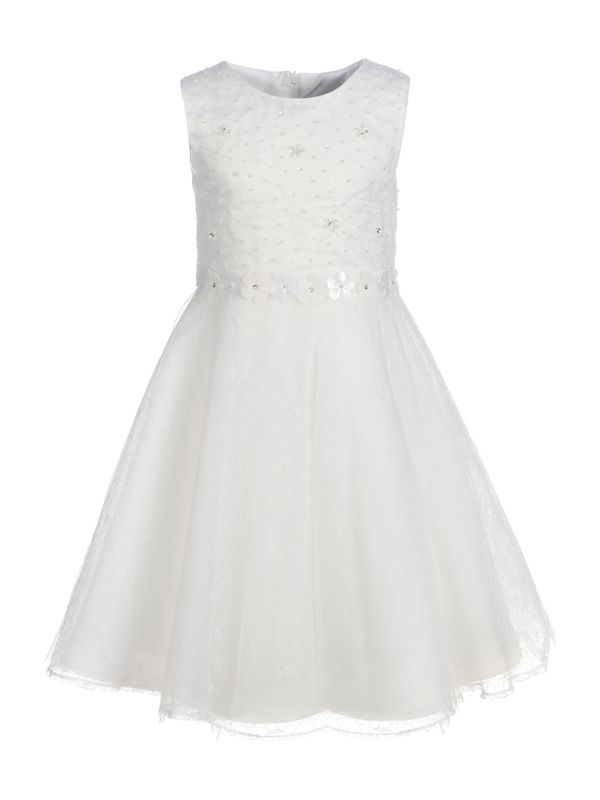 happy girls happy girls Рокля 'Nos'  бял памук