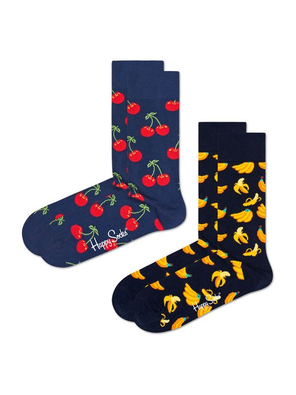 Happy Socks Happy Socks Къси чорапи  нощно синьо / жълто / черно