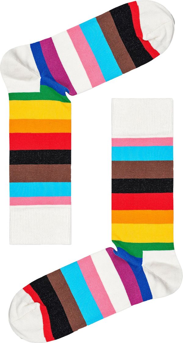 Happy Socks Happy Socks Къси чорапи  светлосиньо / жълто / черно / бяло